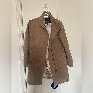 JCrew Cocoon coat in Italian stadium-cloth wool blend